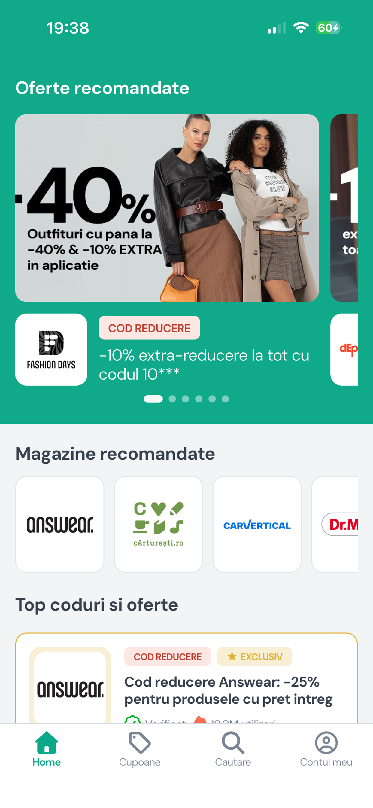 Selectare magazine preferate